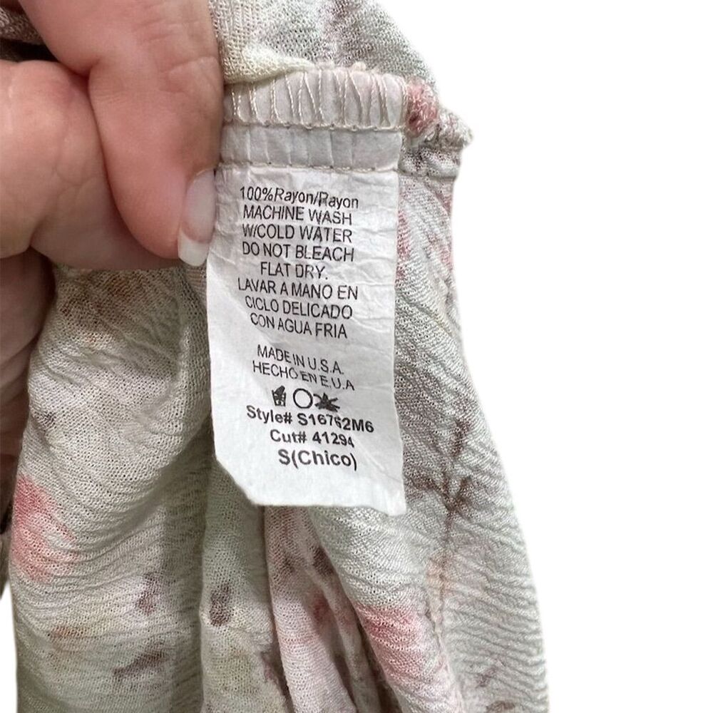Floral Pleated Midi Skirt - Sage Green - Picture 5 of 5